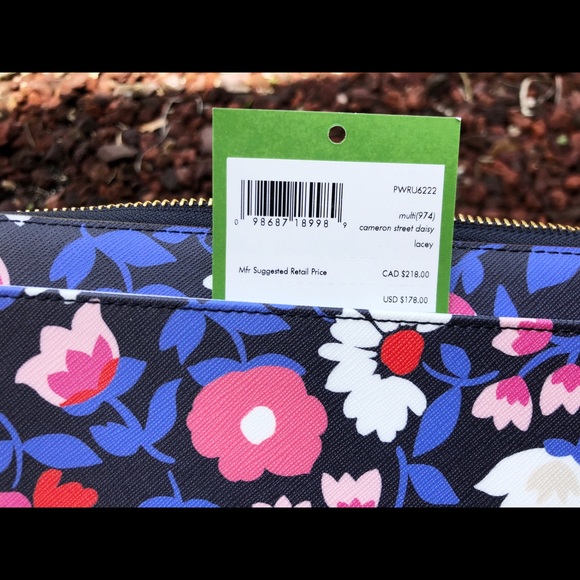 Kate spade Cameron street daisy Lacey zip wallet - Picture 4 of 8